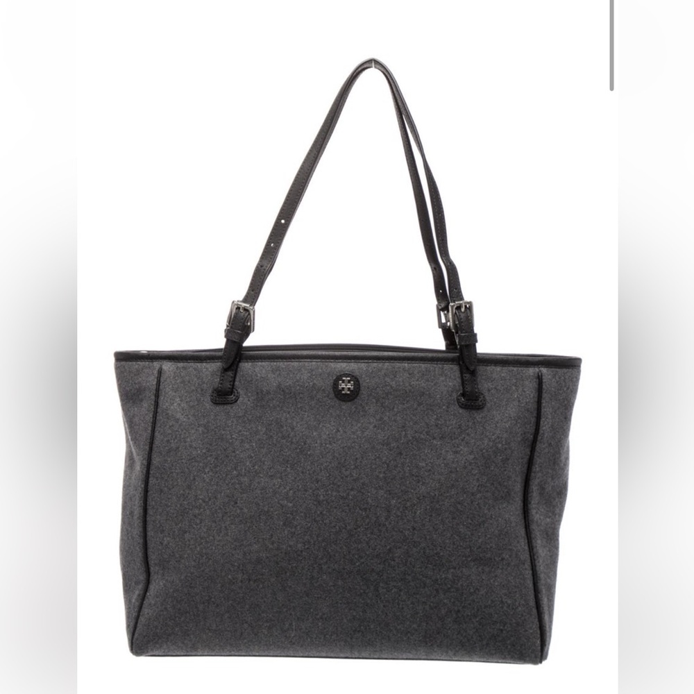 Tory Burch Wool Tote Handbag